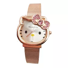 Reloj Hello Kitty Extensible Metálico - Envío Gratis