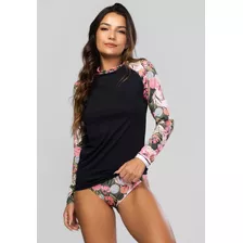 Camisa Feminina Segunda Pele Uv 50+ Termica Proteção Solar