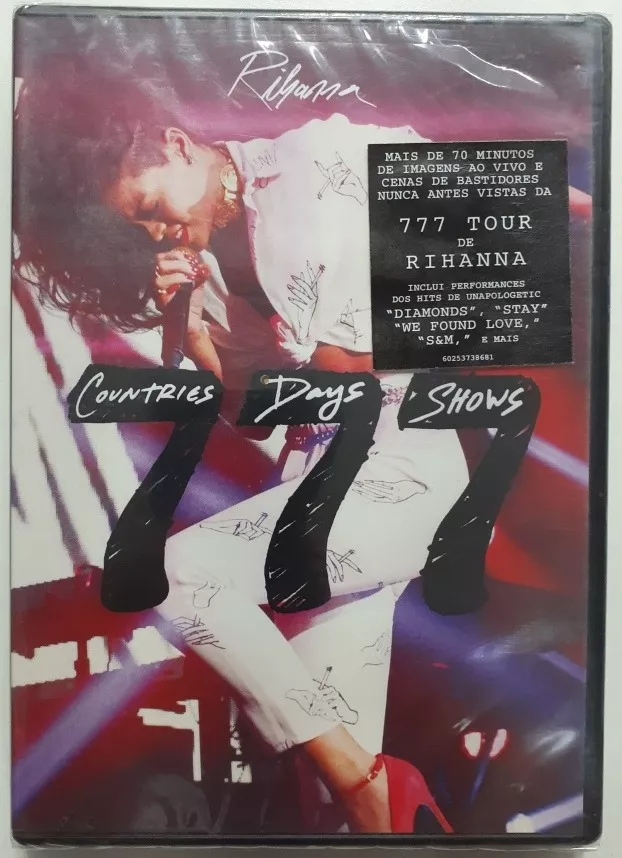 Dvd - Rihanna - ( 777 Countries Days Shows ) 