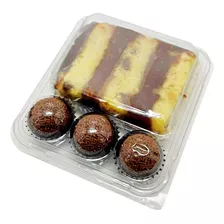 10un Embalagem Flip Fiesta Baby P/ Bolo Brigadeiro - Pequena