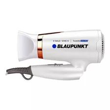 Secador Cabello Pelo Blaupunkt Gold Wind Plegable De Viaje Color Blanco