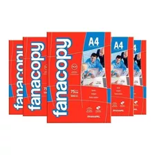 Papel Fanacopy A4 75g Pack X5 Resmas