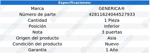 Tolva Inferior Motor Mitsubishi Mirage 2017 - 2019 3p Xry Foto 2