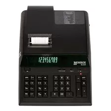Calculadora Impresora Monroe 8130 X En Negro-de Impresión De