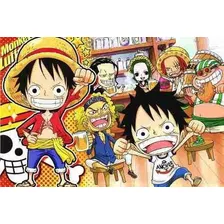 Painel Decorativo De Festa Anime One Piece #02 120x80