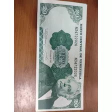 Billetes Antiguos De 20 Año 1992 En Perfecto Estado Nuevo 