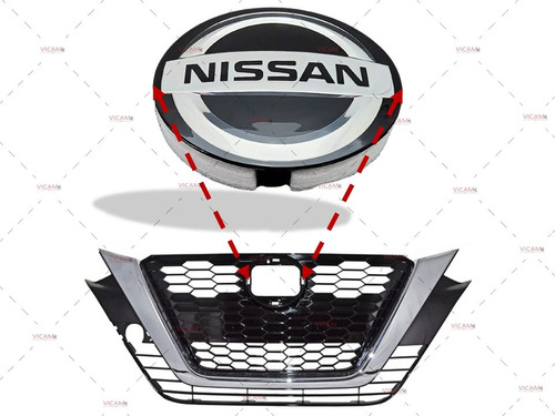 Emblema Para Parrilla Nissan Altima 2019-2022 Foto 3