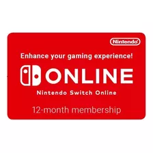 Nintendo Switch Online + Expansión 12 Meses