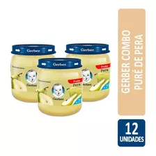 Gerber Combo Puré De Pera X12un De 113gr