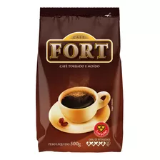Café Torrado E Moído Fort Pacote 500g 3 Corações