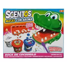 Juego Masa C Aroma Scentos Boca De Cocodrilo - Kidz Juguetes