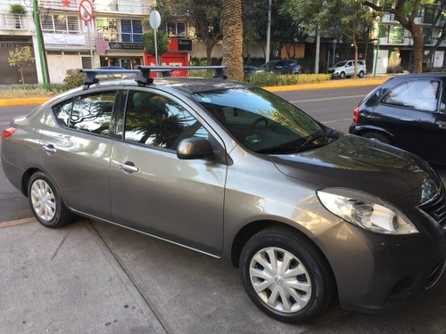 Barras Portaequipaje Nissan Versa Aluminio Ganchos 10a 1b Foto 2