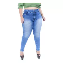 Calças Jeans Moda Plus Size 3 Modelos Femininos Skinny Lycra