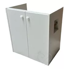 Armário Gabinete Para Banheiro 60x65x40 Com 2 Portas