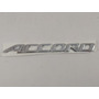 Emblema Honda Accord 6 X 4 Fondo Negro