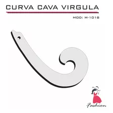 Curva Cava Vírgula Alfaiate Costura 1018 1122 Acrílico Fenix