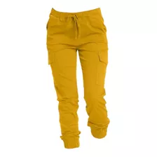 Pantalon Jogger Tipo Cargo Para Dama Mayoreo X2