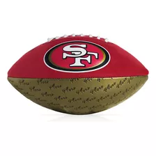 Bola De Futebol Americano Wilson Nfl Team San Francisco Mini