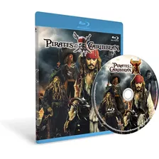 Saga Piratas Del Caribe Colección 5 Películas Blu-ray Mkv 