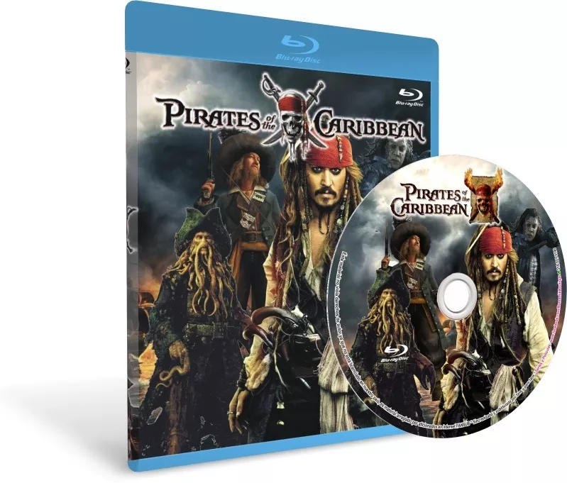 Saga Piratas Del Caribe Colección 5 Películas Blu-ray Mkv 