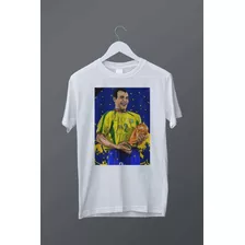 Camisa Arte Prime Cafú Taça Seleção Brasileira Copa