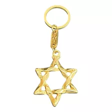 Chaveiro De Israel Com Estrela De Davi