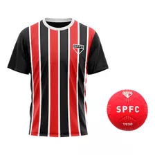 Kit São Paulo Infantil Oficial Camisa Jogo + Bola