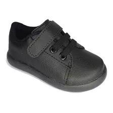 Sapato Social Preto Infantil Sapatinho Bebê Masculino 15ao22