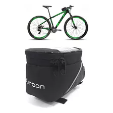 Suporte Celular Bike Bolsa Quadro Bicicleta C/ Zíper Durban