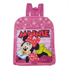 Mochila Infantil Minnie Menina Escola Passeio Prezinho 