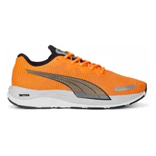 Zapatillas Puma Velocity Nitro 2 Fade Hombre Running Naranja