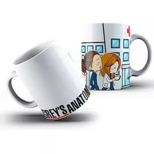 Kit 4 Caneca Greys Anatomy Personalizada Com Seu Nome