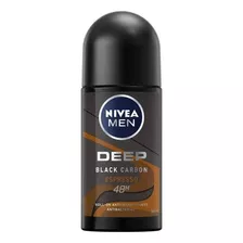 Desodorante Nivea Men Deep Rollon Black Carbon 50ml