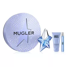 Mugler Angel Edp 50 Ml Recargable + Edp 10 Ml + Body Lotion