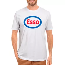 Camiseta Posto De Gasolina Esso - Tam Gg - 100% Algodão
