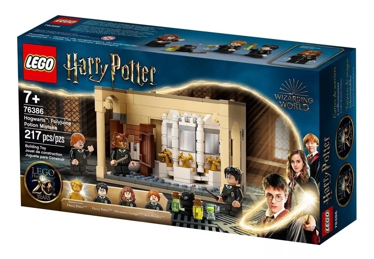 Blocos De Montar Legowizarding World/harry Potter Hogwarts: Polyjuice Potion Mistake 217 Peças Em Caixa