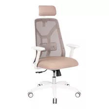 Sillón Ergonómico Blanco Diseño Tokio Rosi Mesh Aunclick