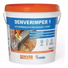 Denverimper1 Aditivo Impermeabilizante Argamassa 3,6 Litro