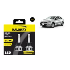 Super Led Haloway Novo Polo Farol Alto Baixo E Milha