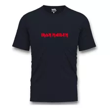 Camisa Camiseta Iron Maiden Dry Fit Masculino Banda Rock