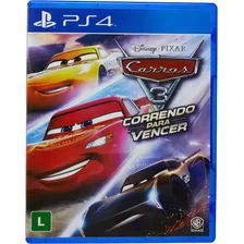 Carros 3 Correndo Para Vencer Ps4 Mídia Física Lacrado