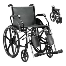 Cadeira De Rodas Adulto 100kg 44cm Dobrável 1016 Jaguaribe