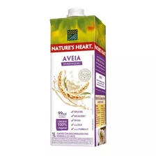 Kit 5 Bebida De Aveia Natures Heart1 Litro