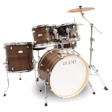 Bateria Acústica Legend Classic Séries 20 Walnut