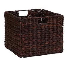 Household Essentials Wicker Open Storage