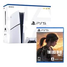 Consola Ps5 Slim Con Lector De Discos + The Last Of Us