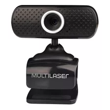 Webcam Pc Notebook 480p Aula Online Microfone Usb Multilaser