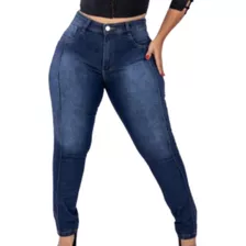 Calça Jeans Skinny Montaria Azul Lançamento Inverno 2023