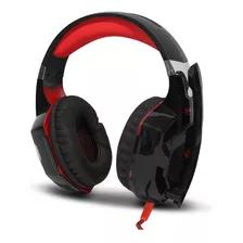 Headset Fone Gamer 7.1 Usb Pc Ps3 Ps4 Knup Kp-455a Cor Vermelho