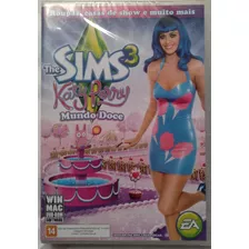 Jogo Computador Pc Dvd The Sims 3 Kary Perry Mundo Doce. 